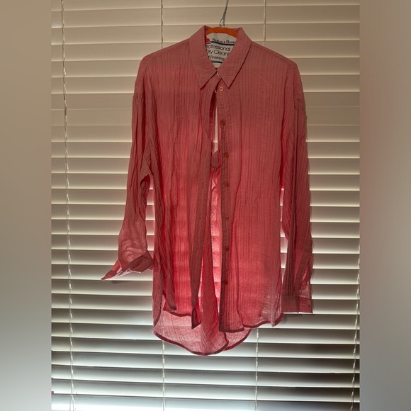 ZARA - WOMEN’S FLOWY KNOTTED SHIRT - SIZE XS - Picture 6 of 9